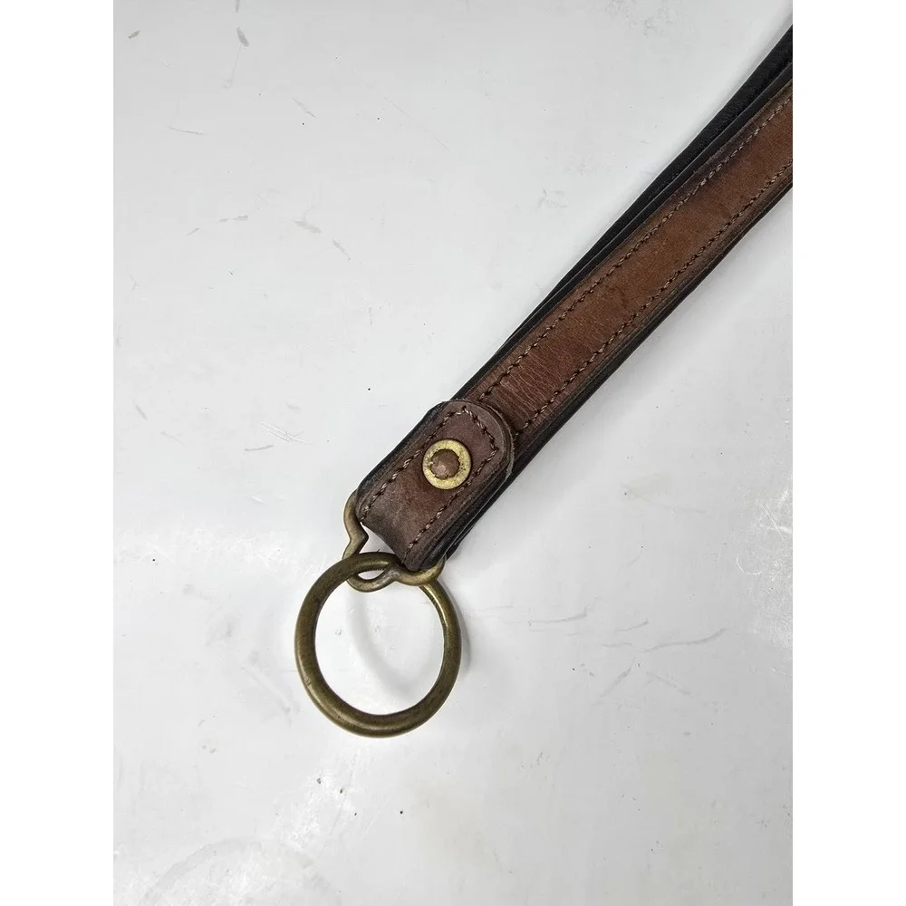Vintage Turf Single Ear Leather Western Headstall with D Ring Snaffle‎